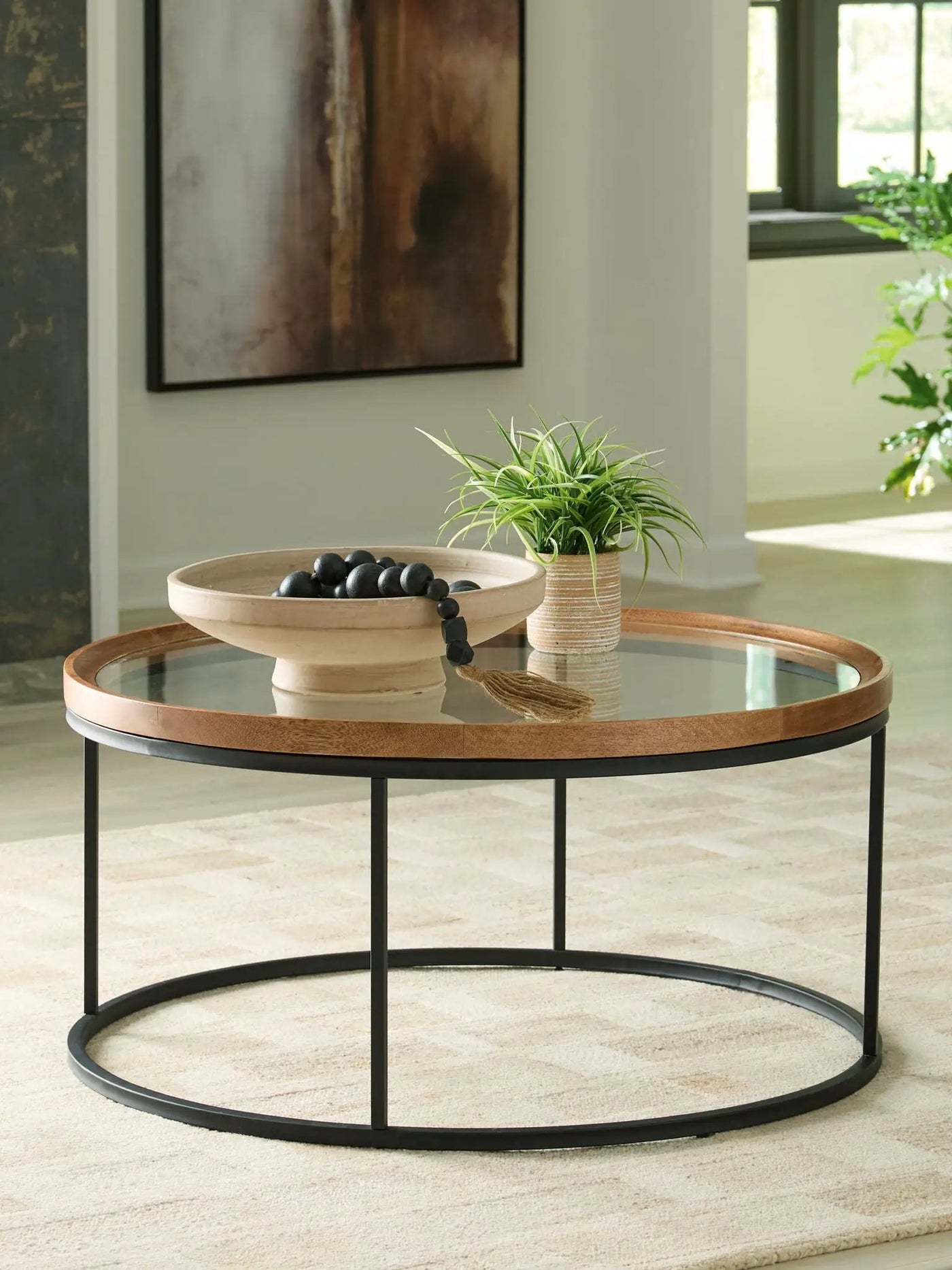 Noraluna - Round Table by Unique Piece Furniture
