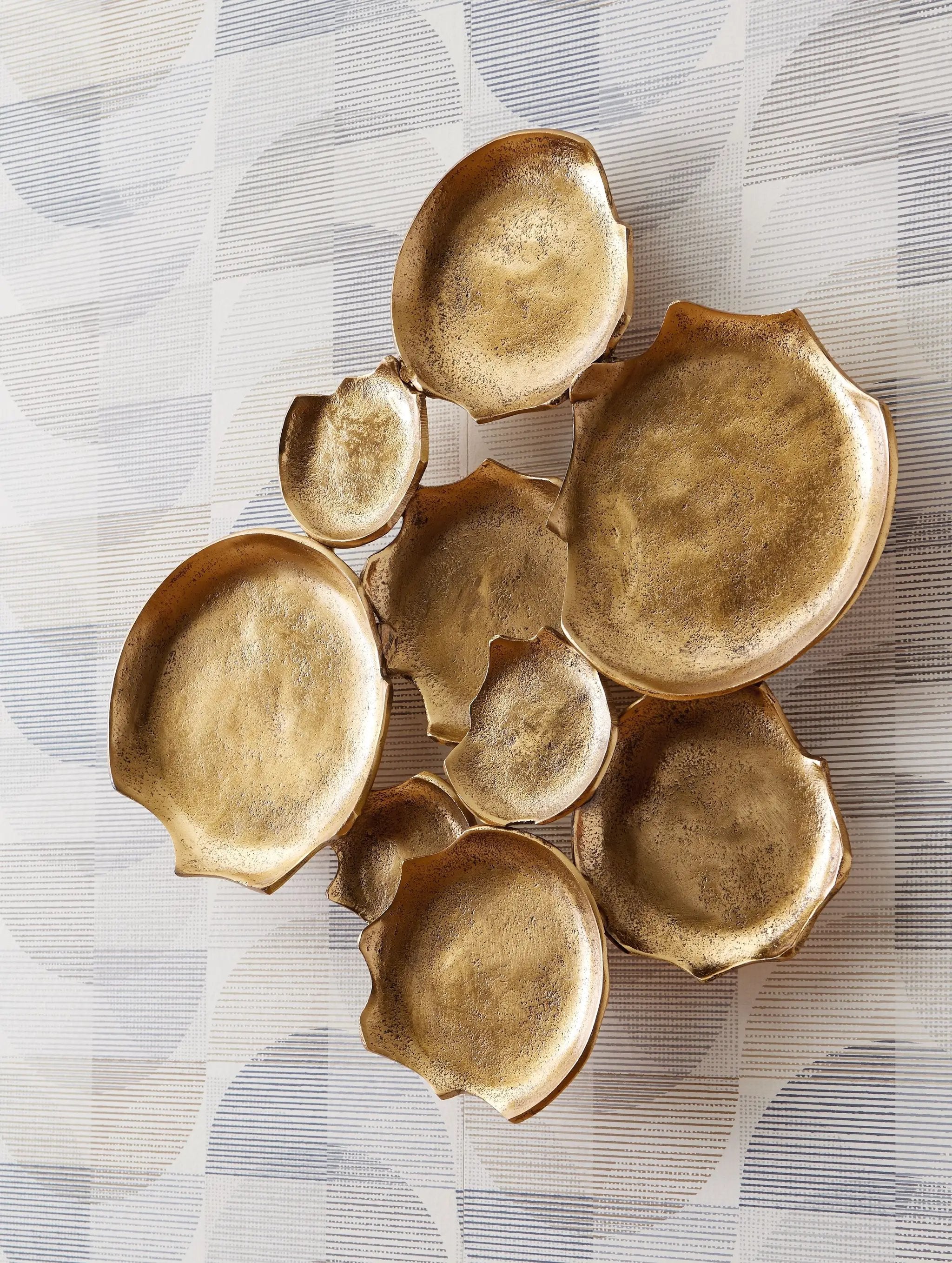 Gageton - Wall Decor - Antique Gold Finish by Unique Piece Furniture