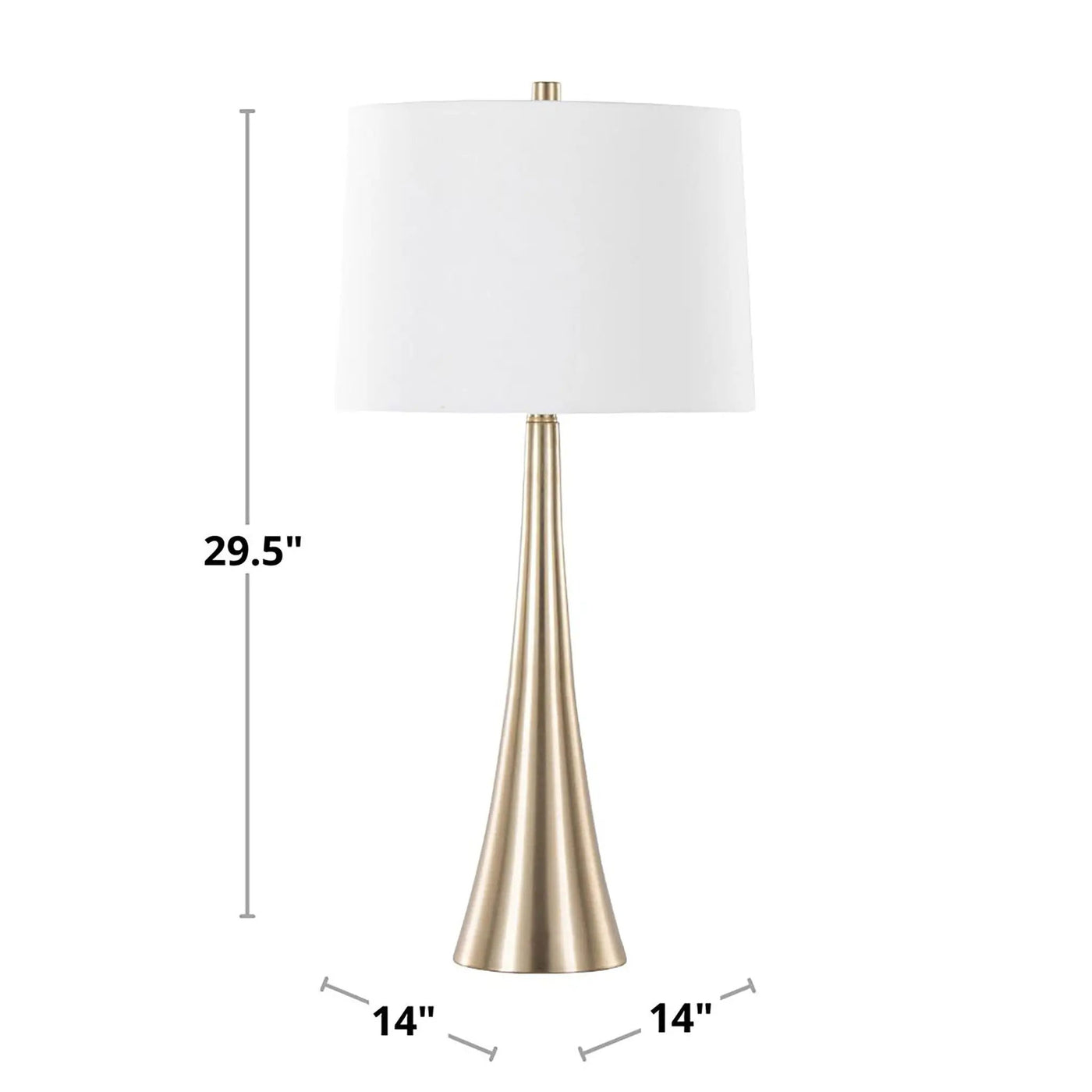 Diana - Contemporary Table Lamp (Set of 2) by HouseOfZazla