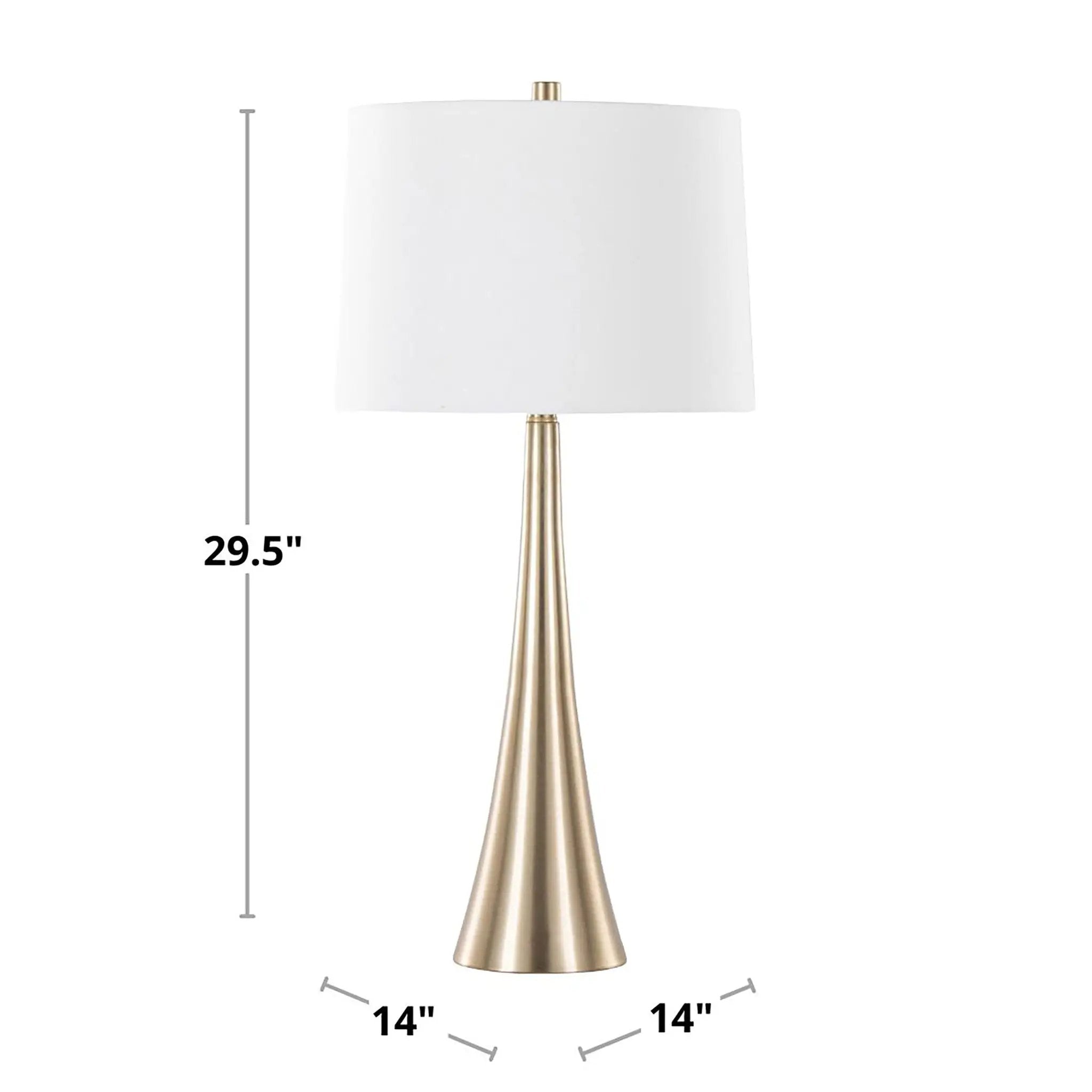 Diana - Contemporary Table Lamp (Set of 2) by HouseOfZazla
