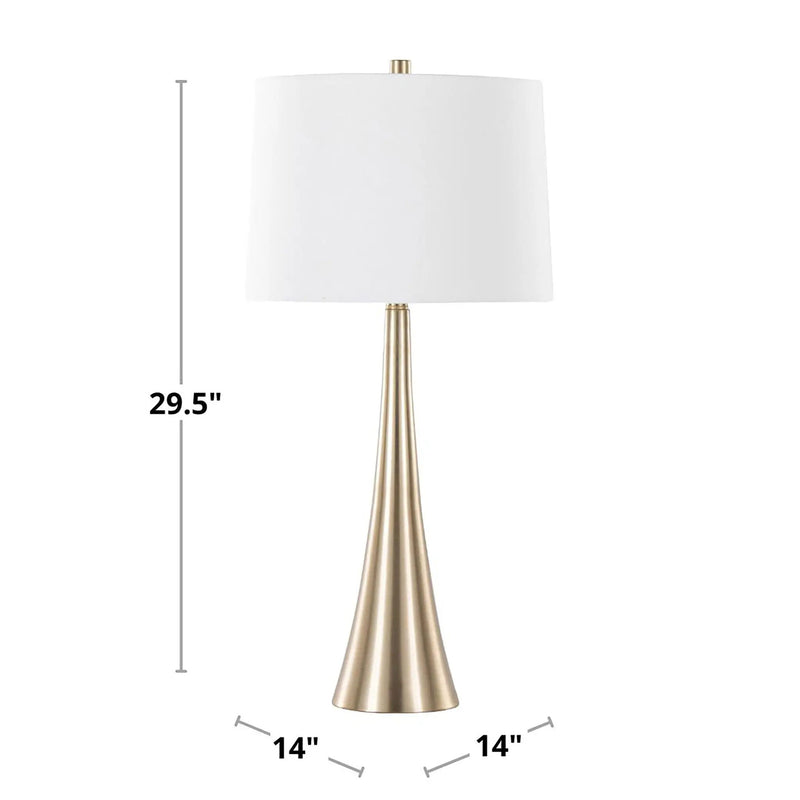 Diana - Contemporary Table Lamp (Set of 2) by HouseOfZazla