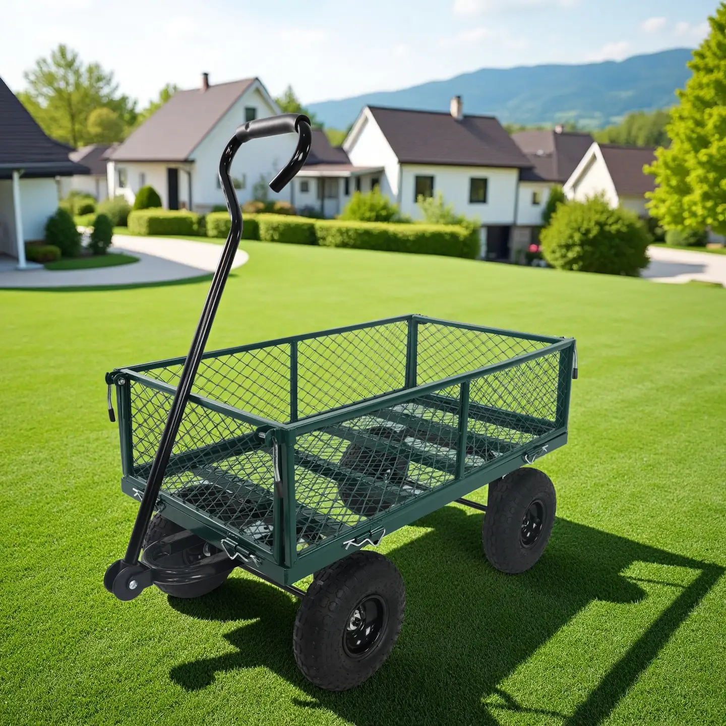 Wagon Cart Garden Cart by HouseOfZazla