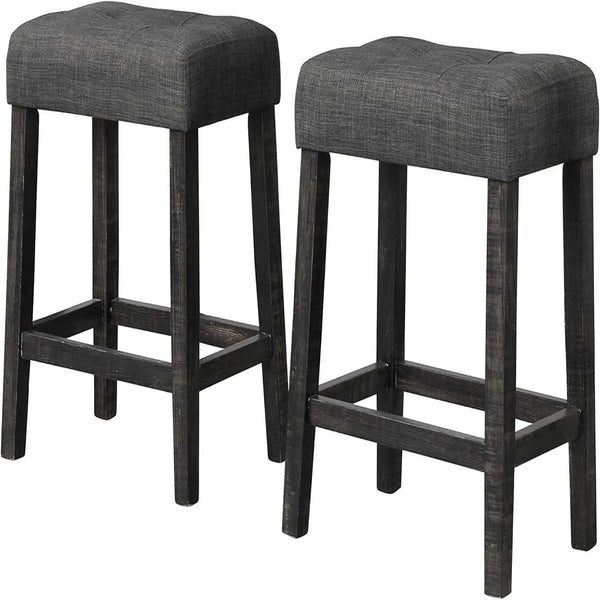Transitional Backless Counter Stool (Set of 2), photo 2 of 11