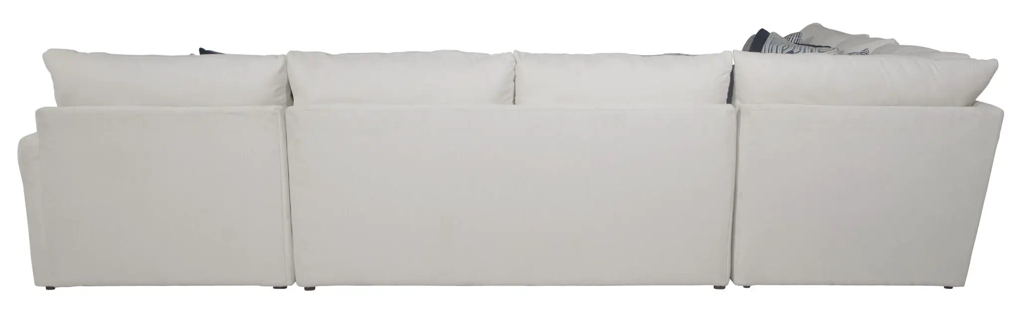 Polaris - Sectional With Comfort Coil Seating And Accent Pillows Included by Unique Piece Furniture