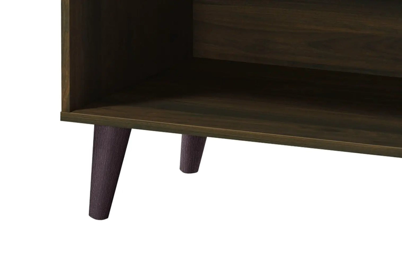 Amidon - TV Stand, With 2 Storage Shelves And 1 Cabinet by HouseOfZazla