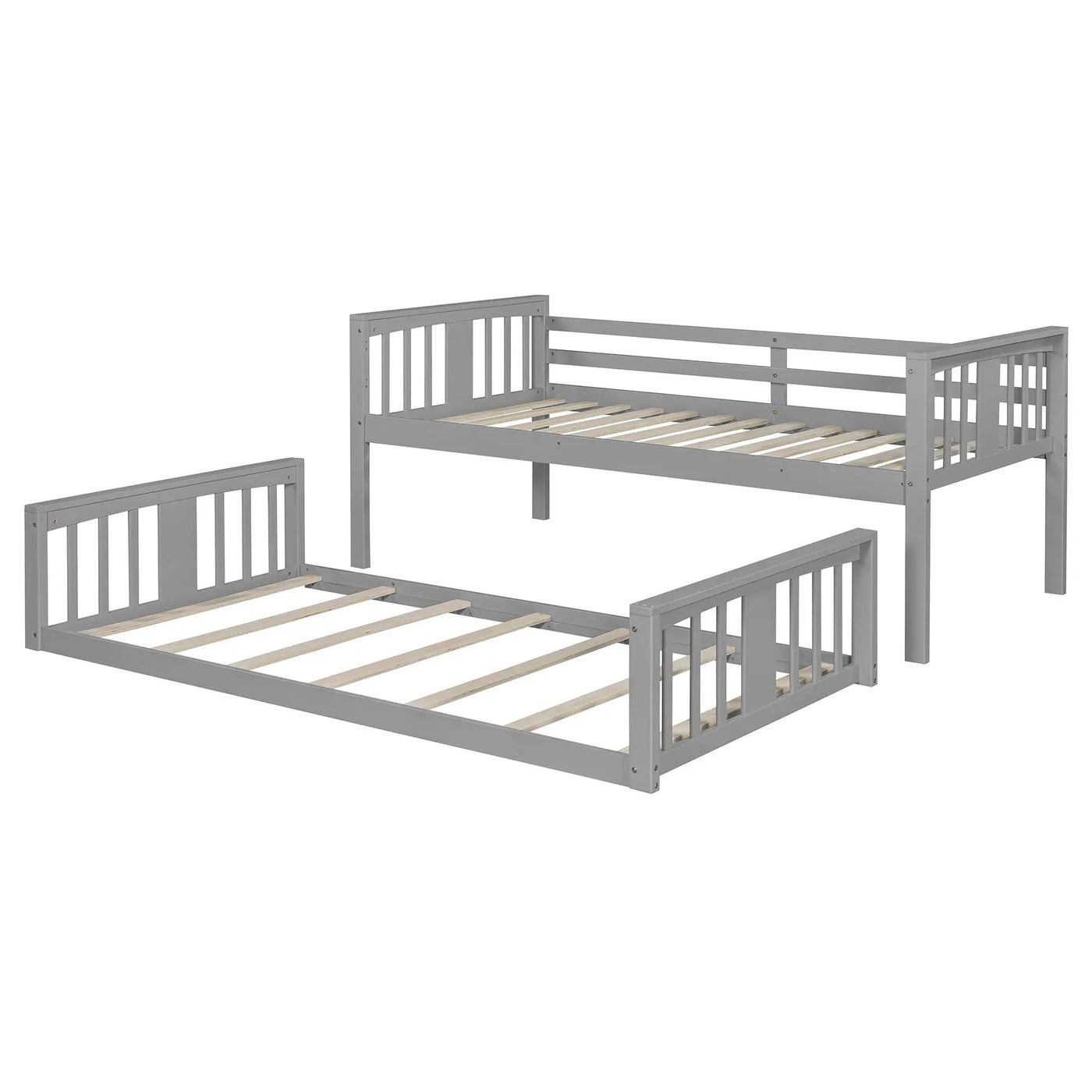 Solid Construction Bunk Bed & Ladder by HouseOfZazla