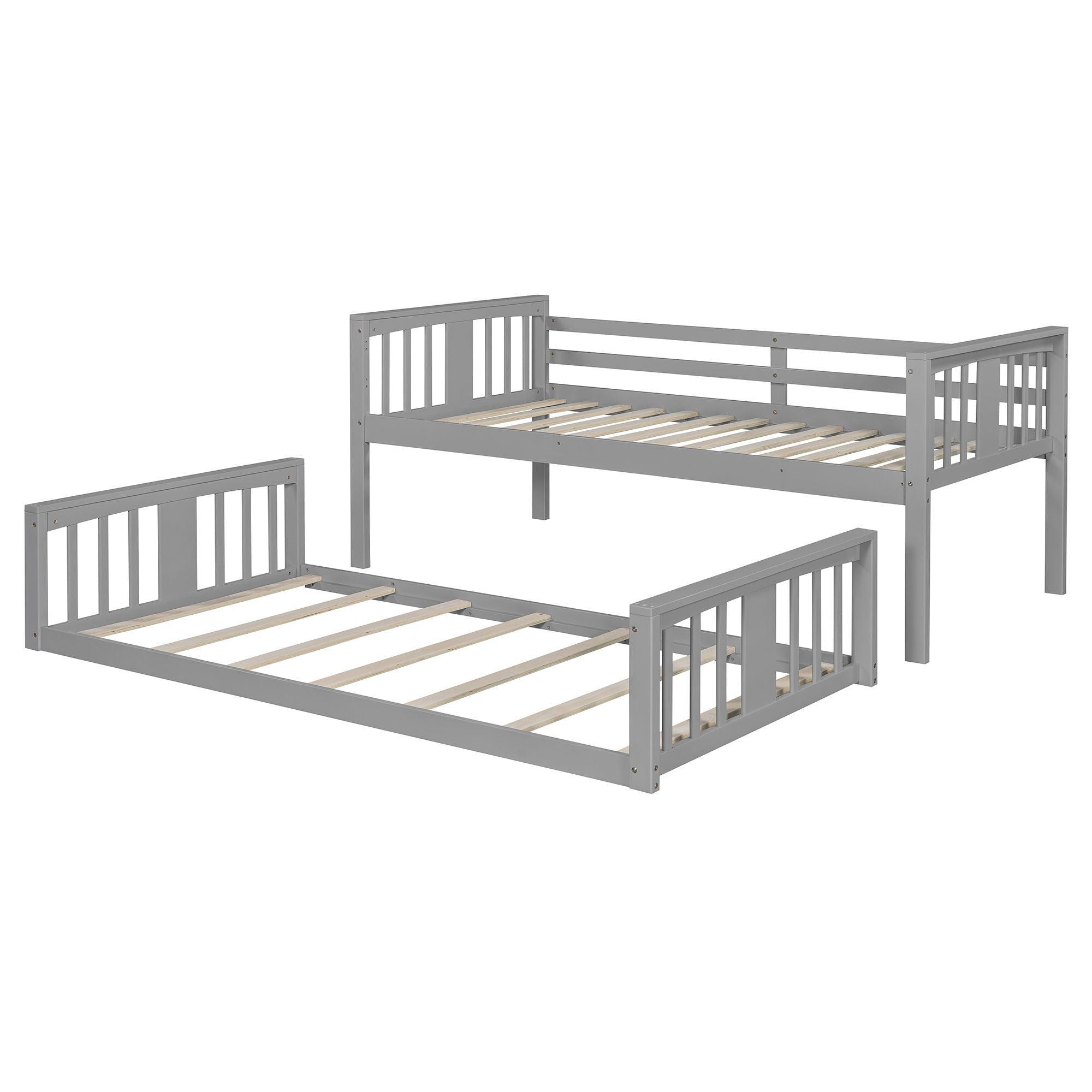 Solid Construction Bunk Bed & Ladder by HouseOfZazla