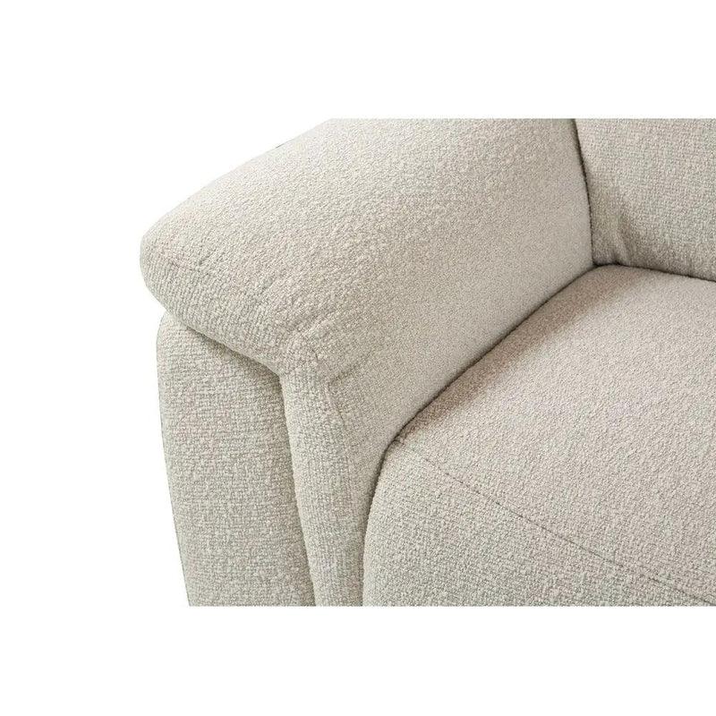 Dayana - Power Motion Sectional Sofa - Beige Boucle by Unique Piece Furniture