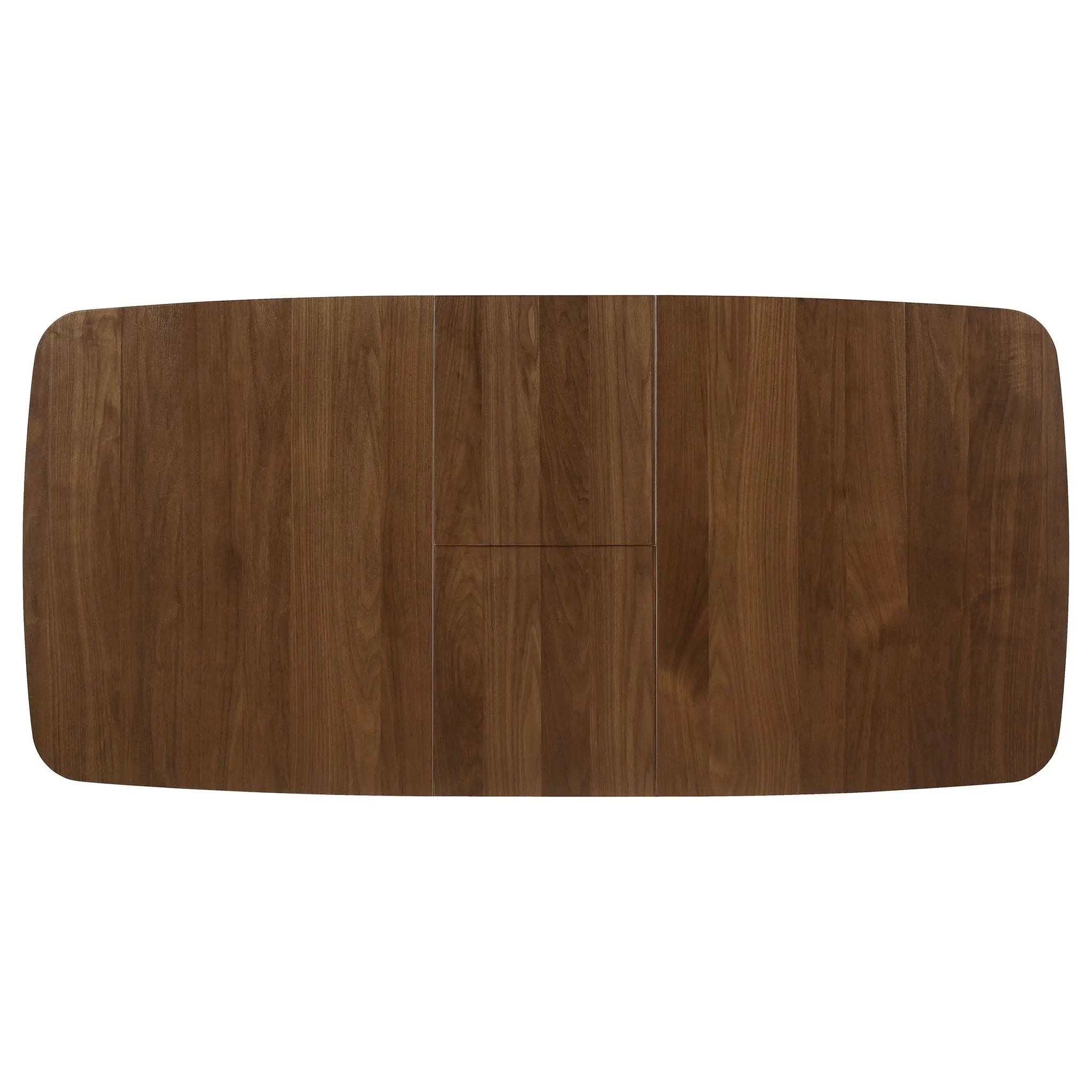 Redbridge 75-inch Extension Leaf Dining Table Natural Walnut by Unique Piece Furniture