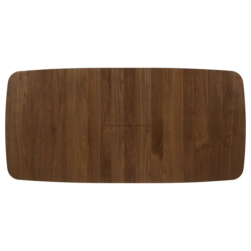 Redbridge 75-inch Extension Leaf Dining Table Natural Walnut by Unique Piece Furniture