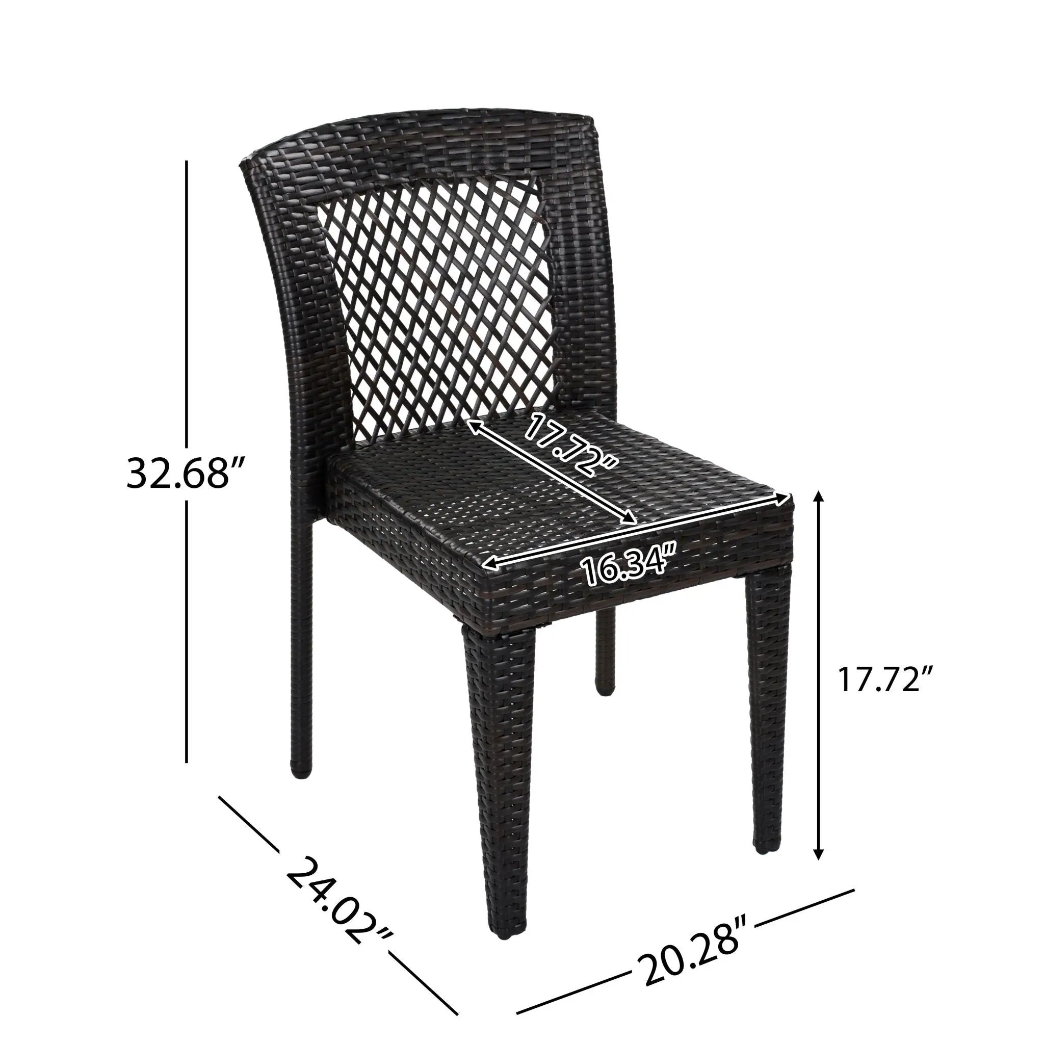 Outdoor Dining Stackable Chairs by HouseOfZazla