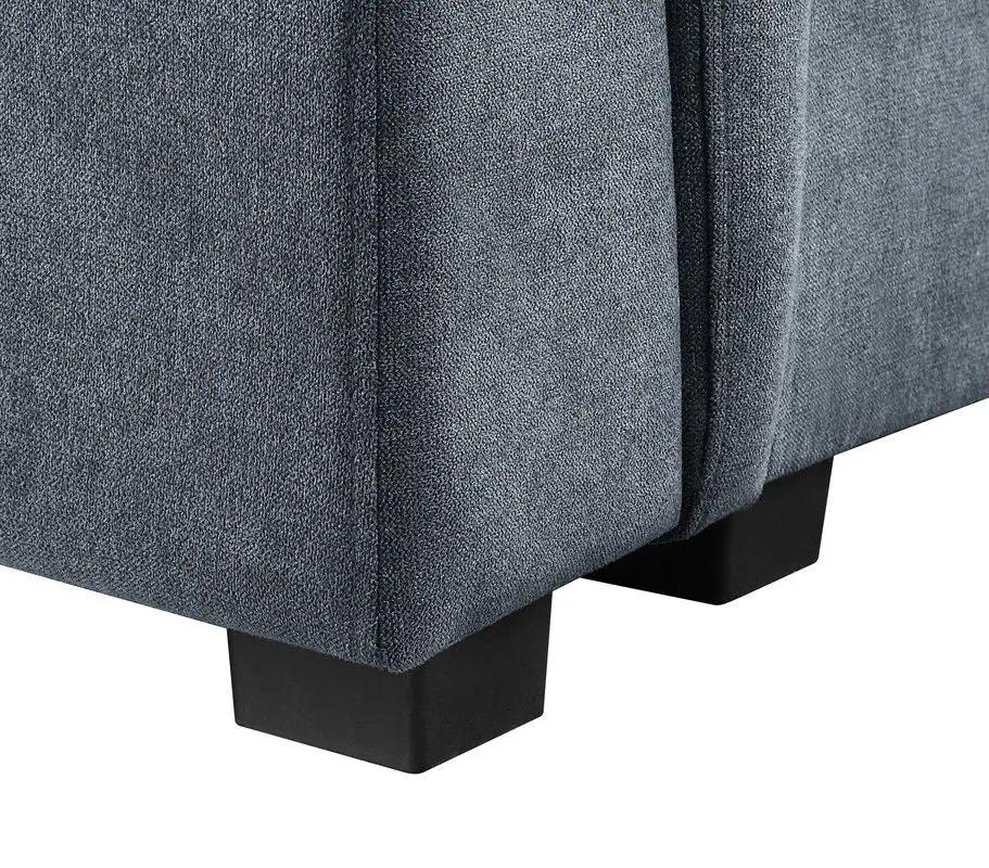 Isla - Fabric Sectional Sofa With Ottoman by Unique Piece Furniture