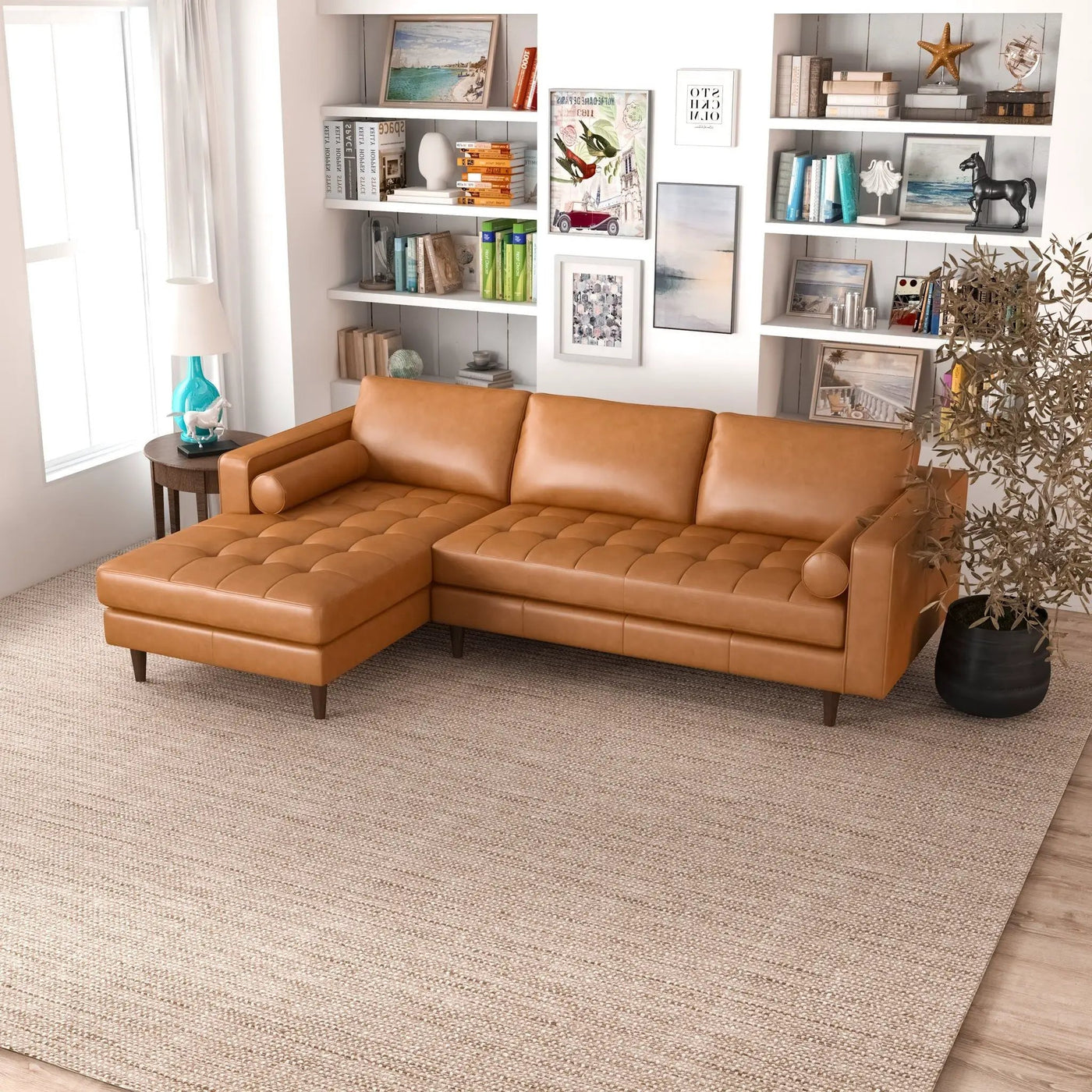 Anthony - Corner Sectional Sofa by HouseOfZazla
