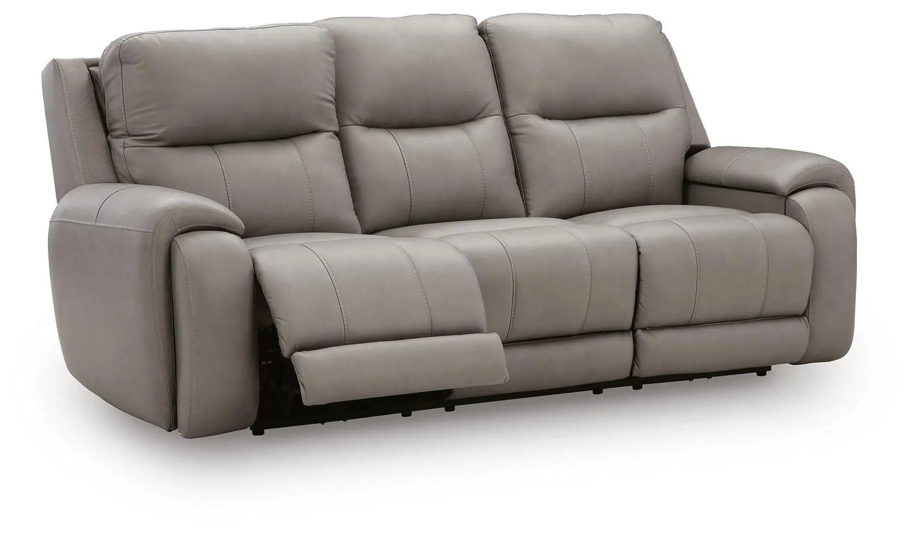 Real Moments - Power Reclining Sofa With Audio Seating - Ash by Unique Piece Furniture