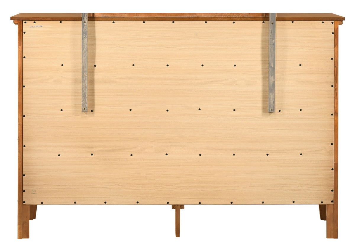 Elegant Casual Dresser with Real Wood Veneers - Multiple Colors, photo 32 of 35