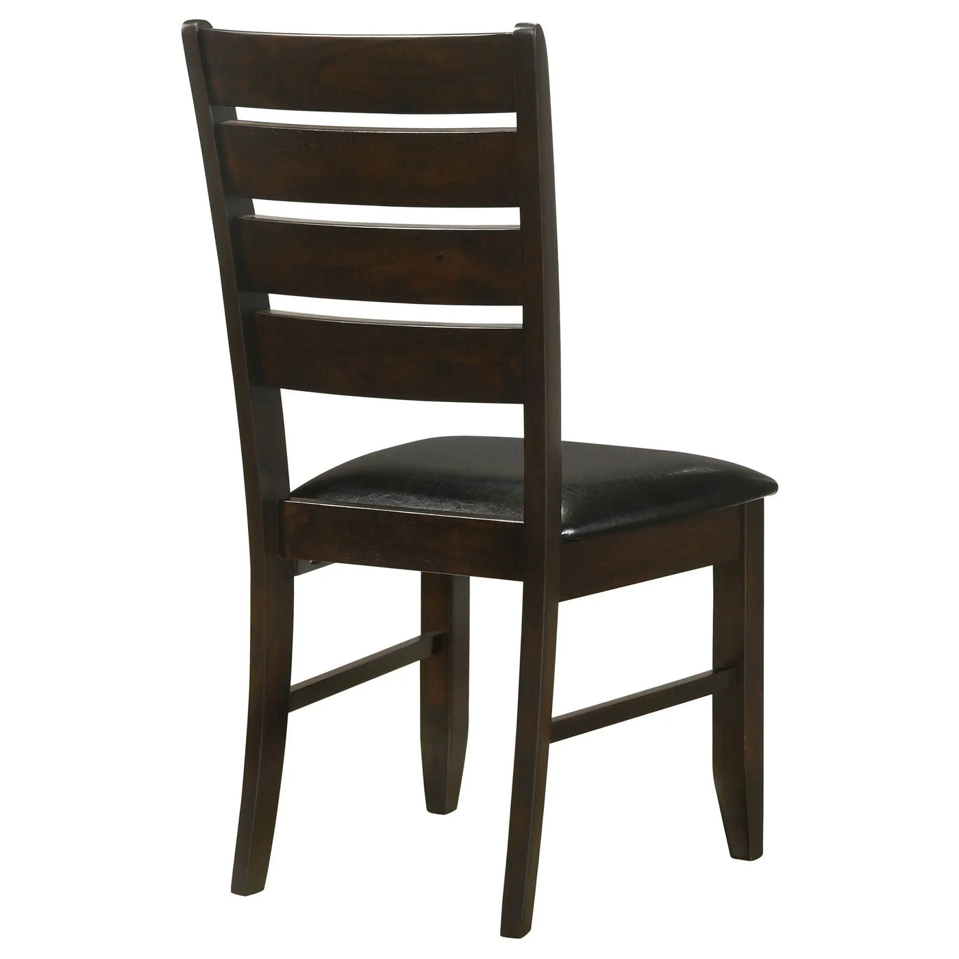 Padded Seat Side Chairs With Tapered Slats (Set of 2) by HouseOfZazla