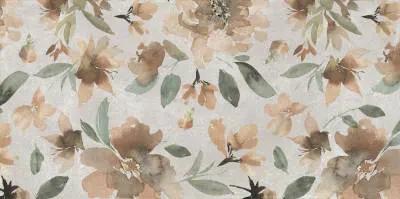 Deco Xl Red Lily Look Porcelain Tiles 24x48 by landmarkceramics