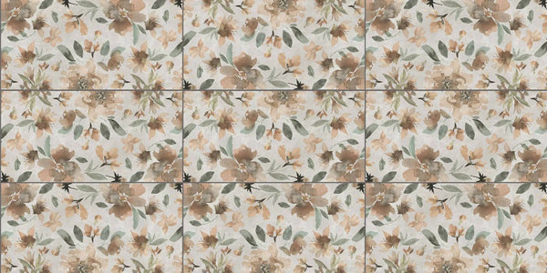 Deco Xl Red Lily Look Porcelain Tiles 24x48, photo 2 of 3