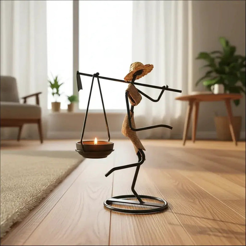 Decorative Candle Holder for Home Decor Enthusiasts to Add Warmth by House Of Avana