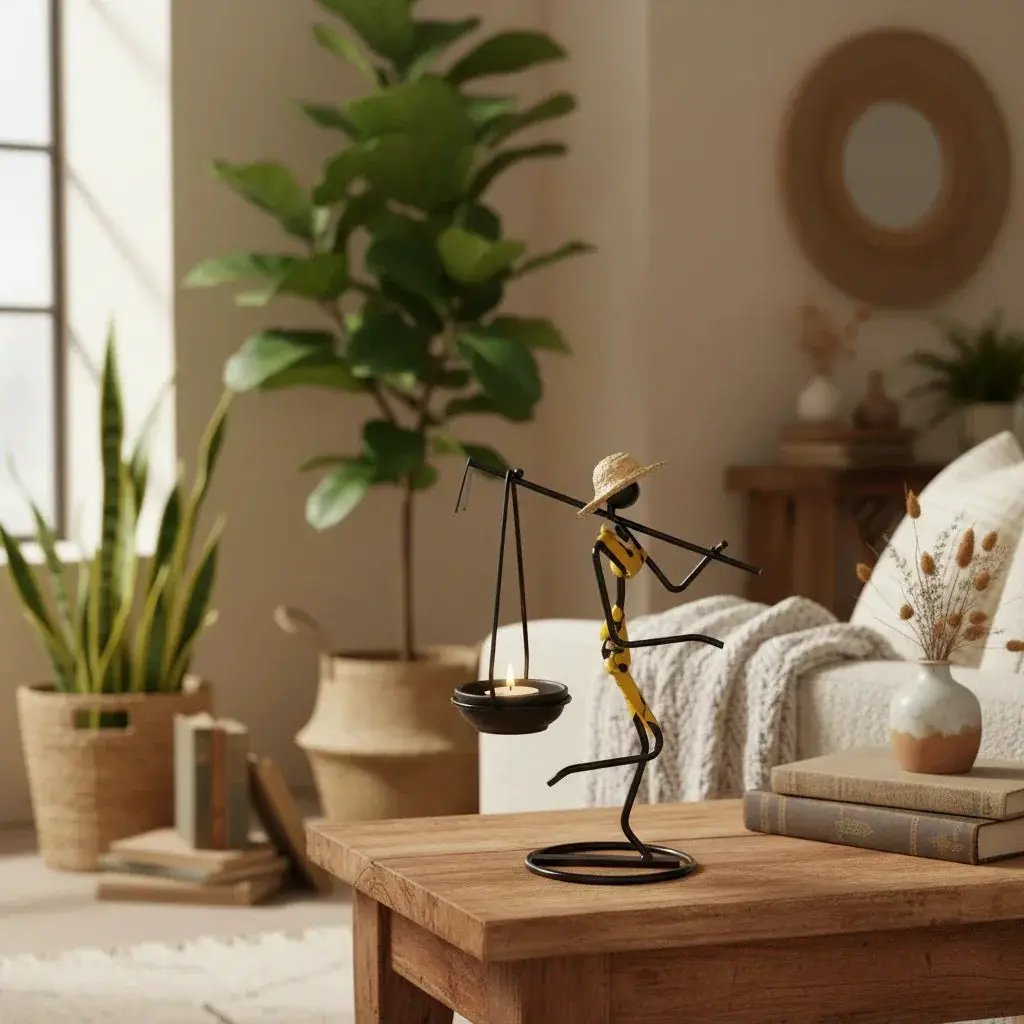 Decorative Candle Holder for Home Decor Enthusiasts to Add Warmth by House Of Avana
