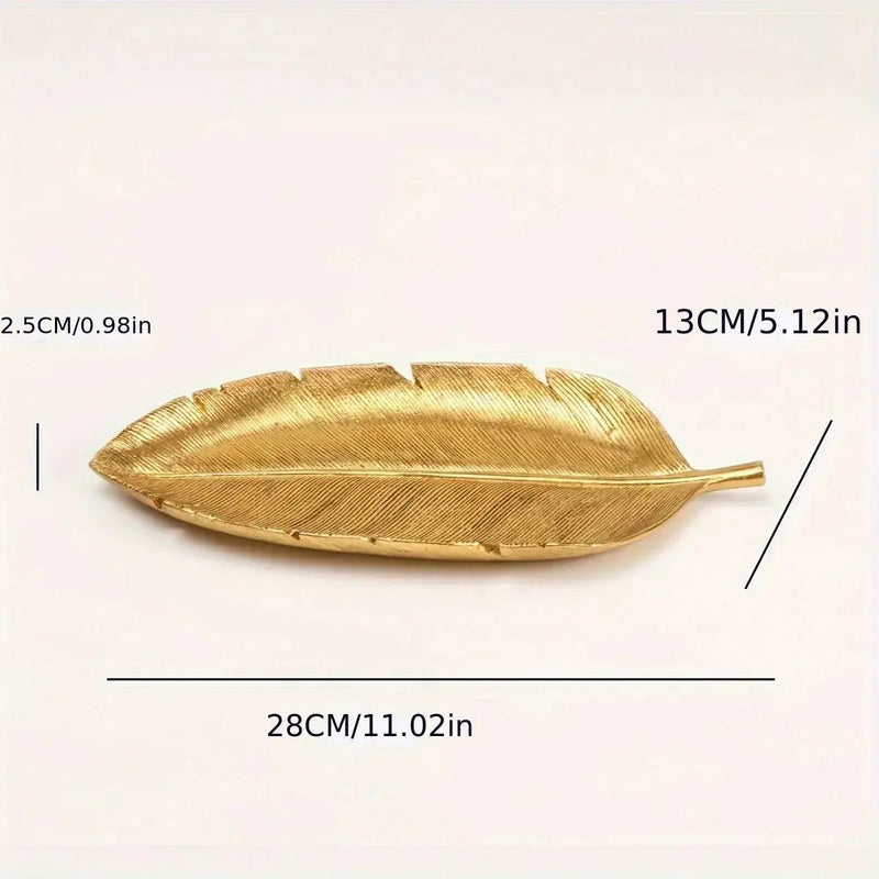 [Decorative Item] Decorative Item For Living Room Or Bedroom, Featuring A Single Leaf Design by House Of Avana