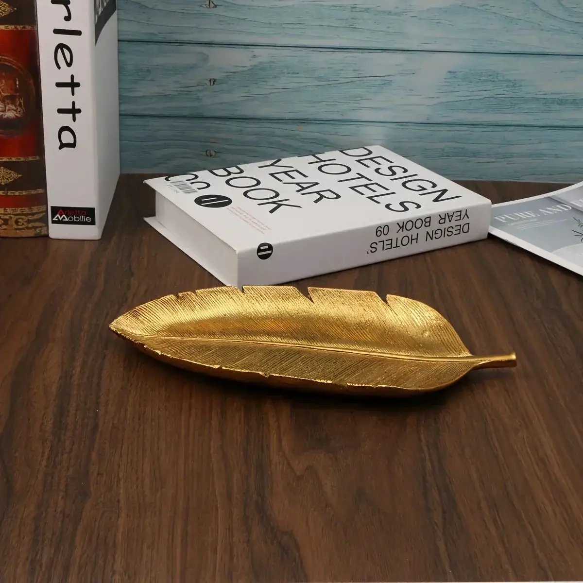 [Decorative Item] Decorative Item For Living Room Or Bedroom, Featuring A Single Leaf Design by House Of Avana