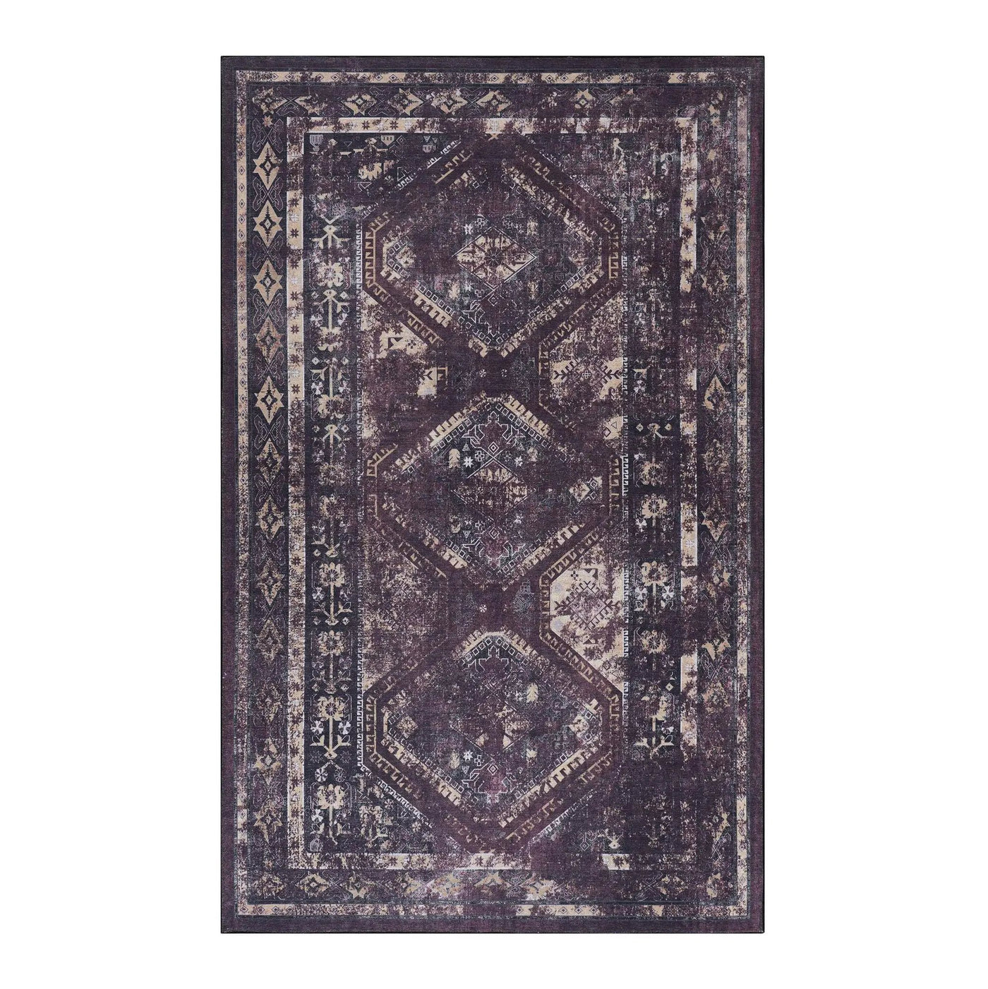 Maval - Trendy Washable Area Rug by HouseOfZazla