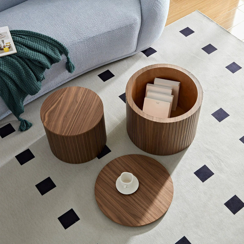 Handcrafted Nested Table Set, 2 Pieces by Unique Piece Furniture