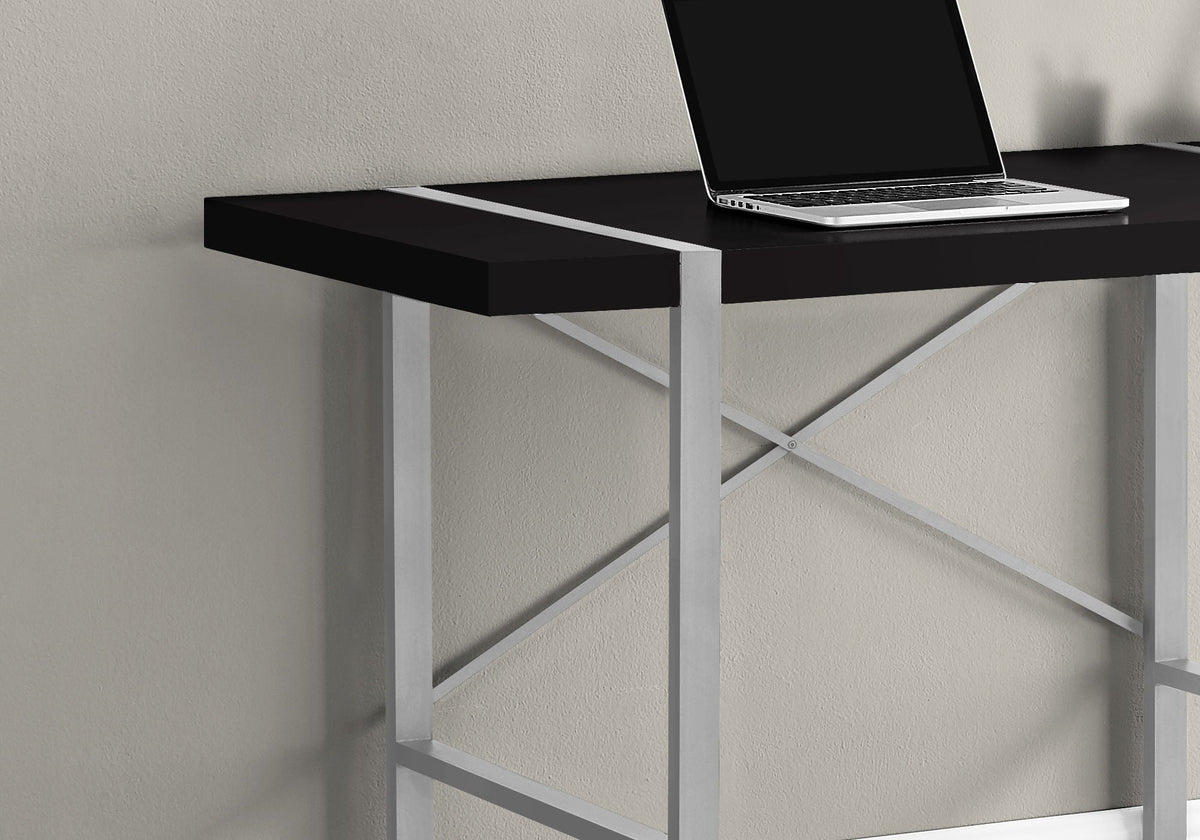Industrial Computer Desk with Concrete-Look Tabletop - Multiple Colors, photo 18 of 20
