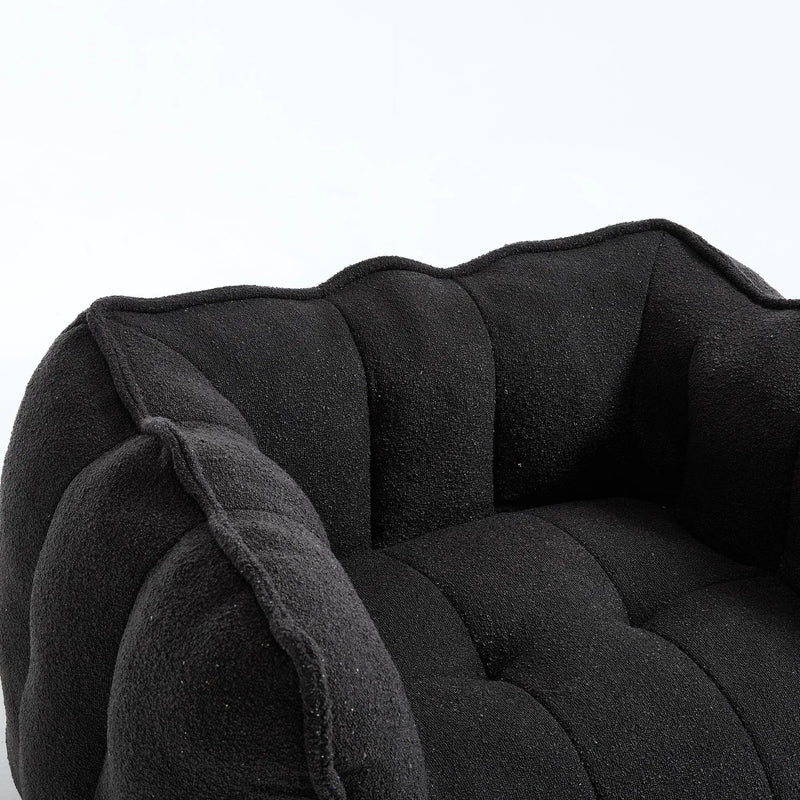 Soft Bean Bag Chair With High Resilient Foam by HouseOfZazla