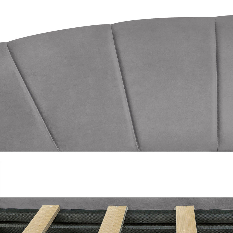 Upholstered Daybed With Two Drawers And Wood Slat by HouseOfZazla