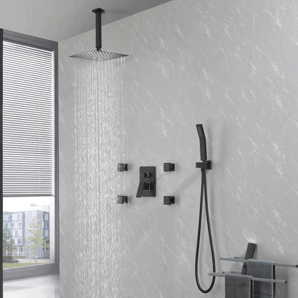 10-Inch Matte Shower System