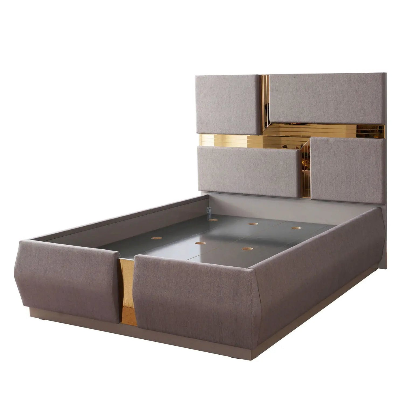 Lorenzo - Tufted Upholstered Bed by HouseOfZazla