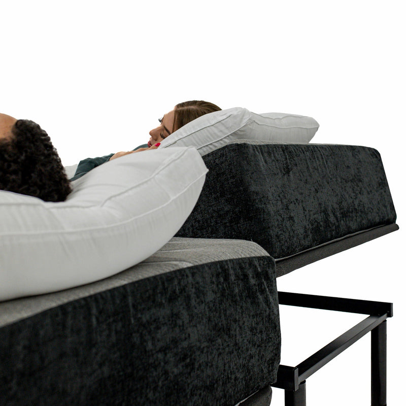 Quick Assembly Adjustable Bed Frame With Voice Activated Controls by HouseOfZazla