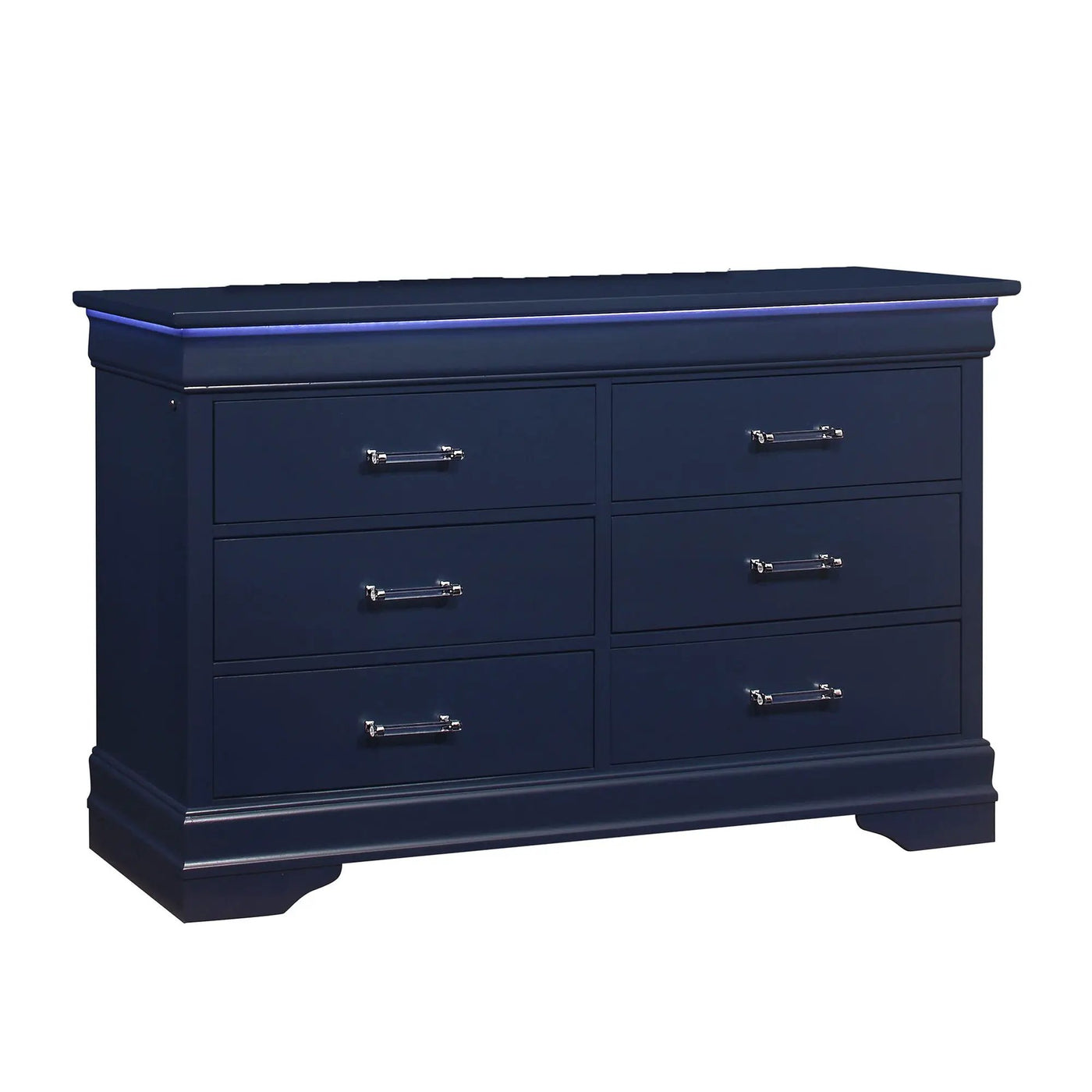 Charlston - 5 Piece Bedroom Set With LED Headboard by Unique Piece Furniture