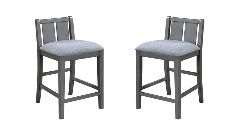 Graham - 20" Upholstered Seat Counter Height Chair (Set of 2) by Unique Piece Furniture