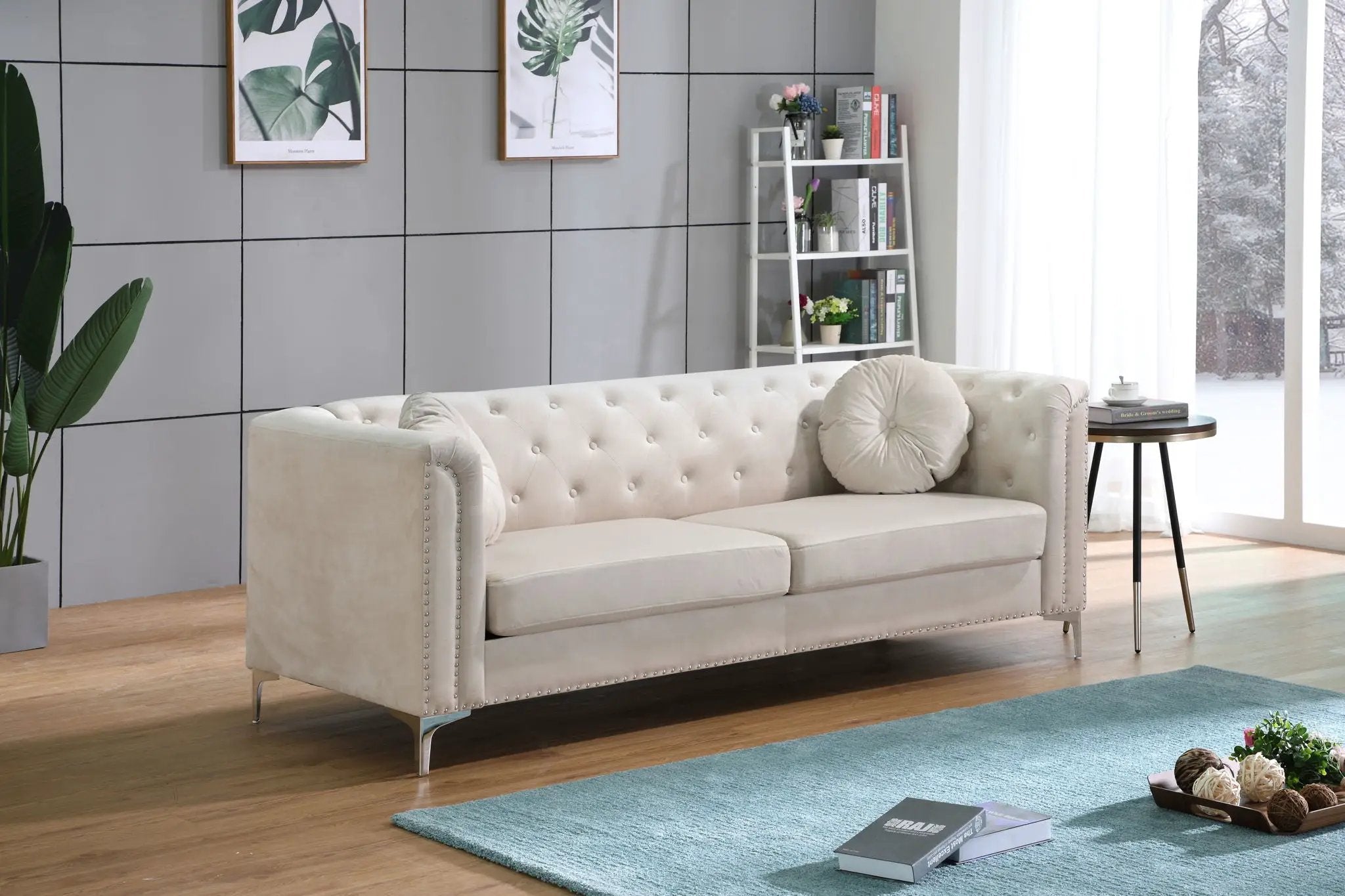 Pompano - Elegant Contemporary Sofa by Unique Piece Furniture