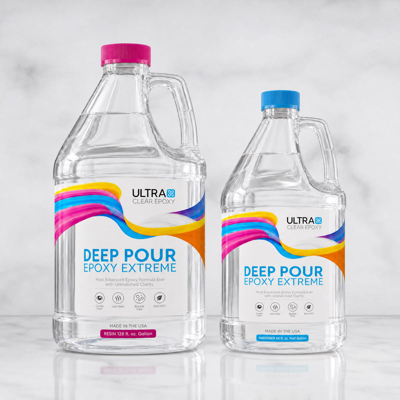 UltraClear Deep Pour Epoxy 3 Gallons