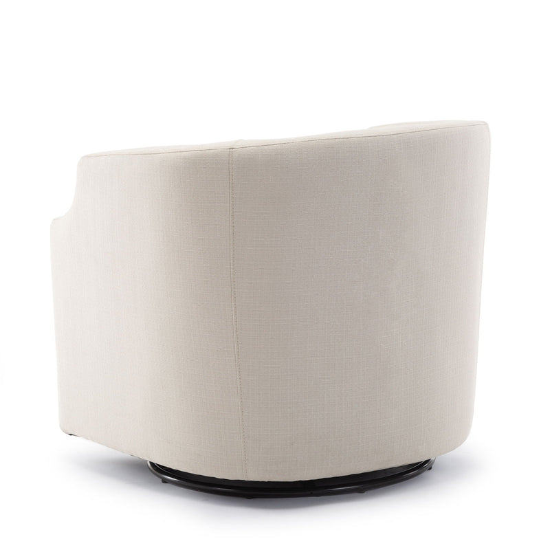 Isabelle - Swivel Glider Barrel Chair by HouseOfZazla
