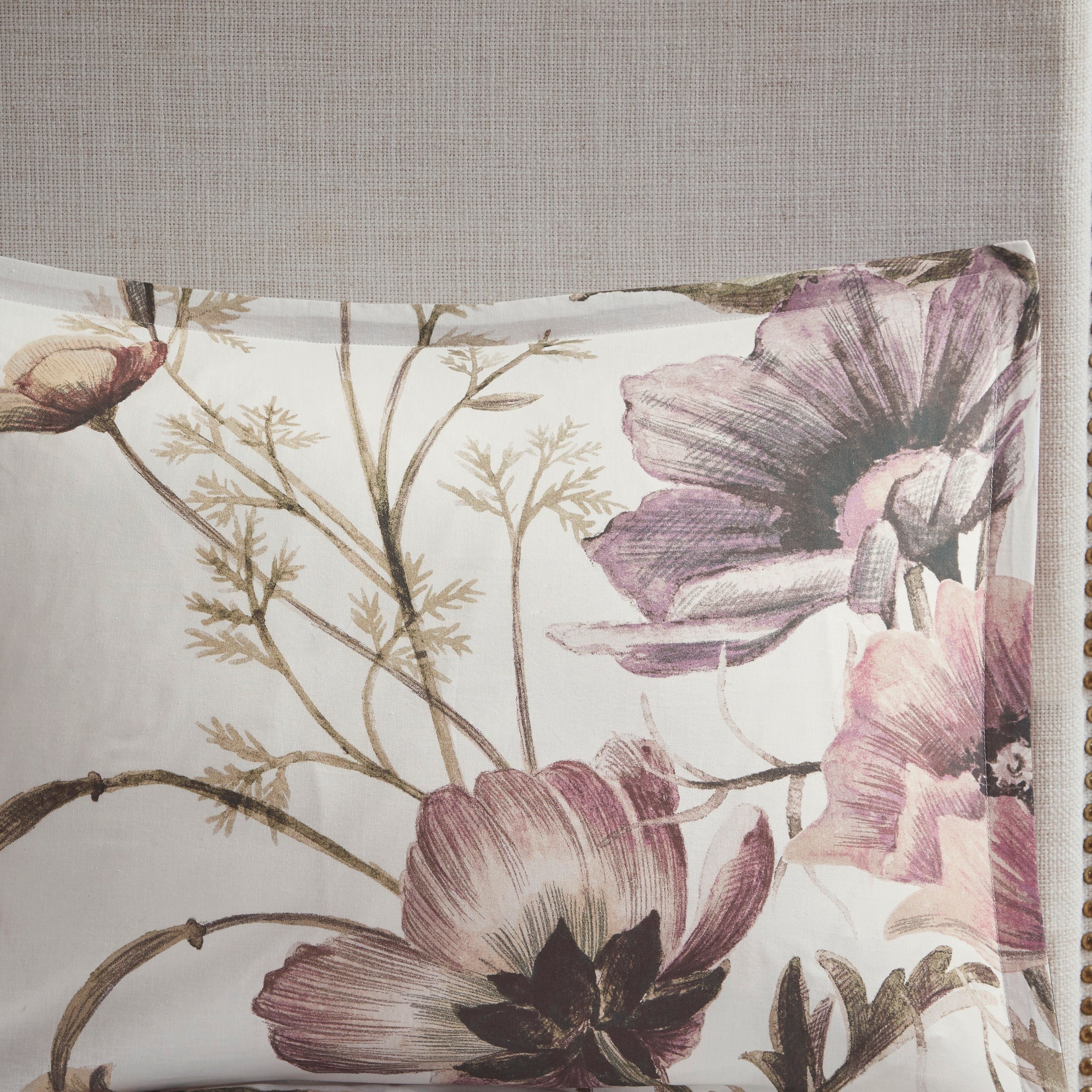 8 Piece Cotton Printed Comforter Set Blush California King by HouseOfZazla