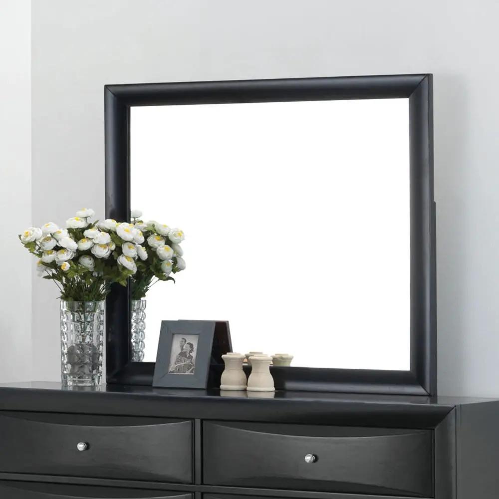 Ireland - 40" Mirror - Black by Unique Piece Furniture