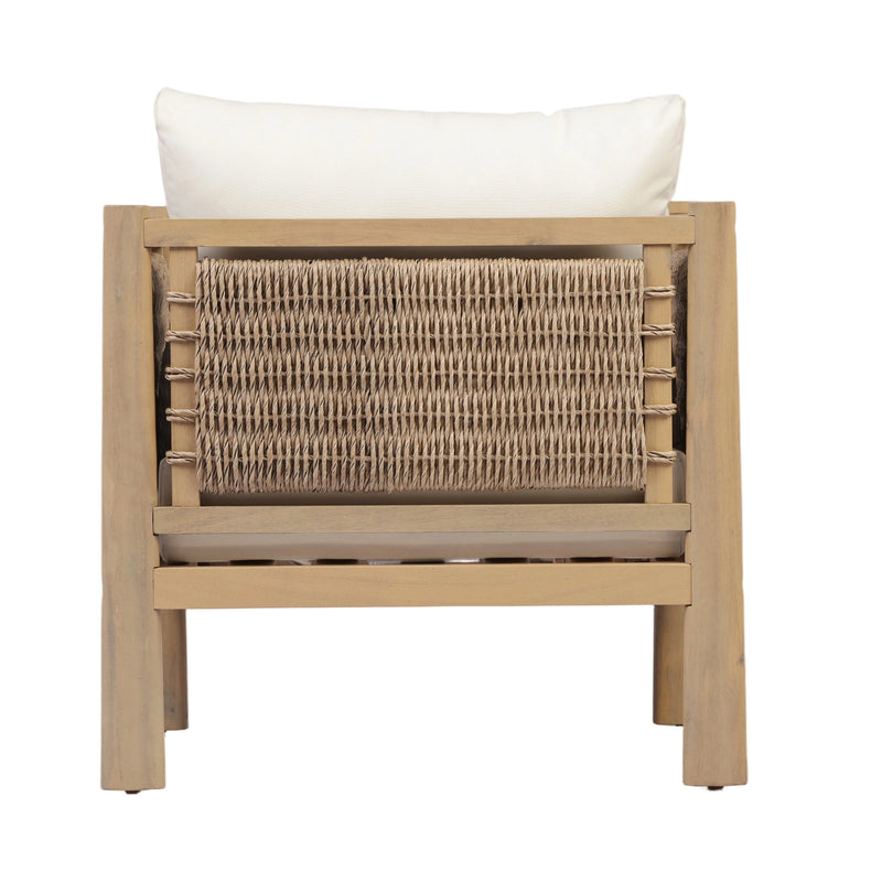 Set of 3 Outdoor Acacia Wood Patio Chairs by HouseOfZazla