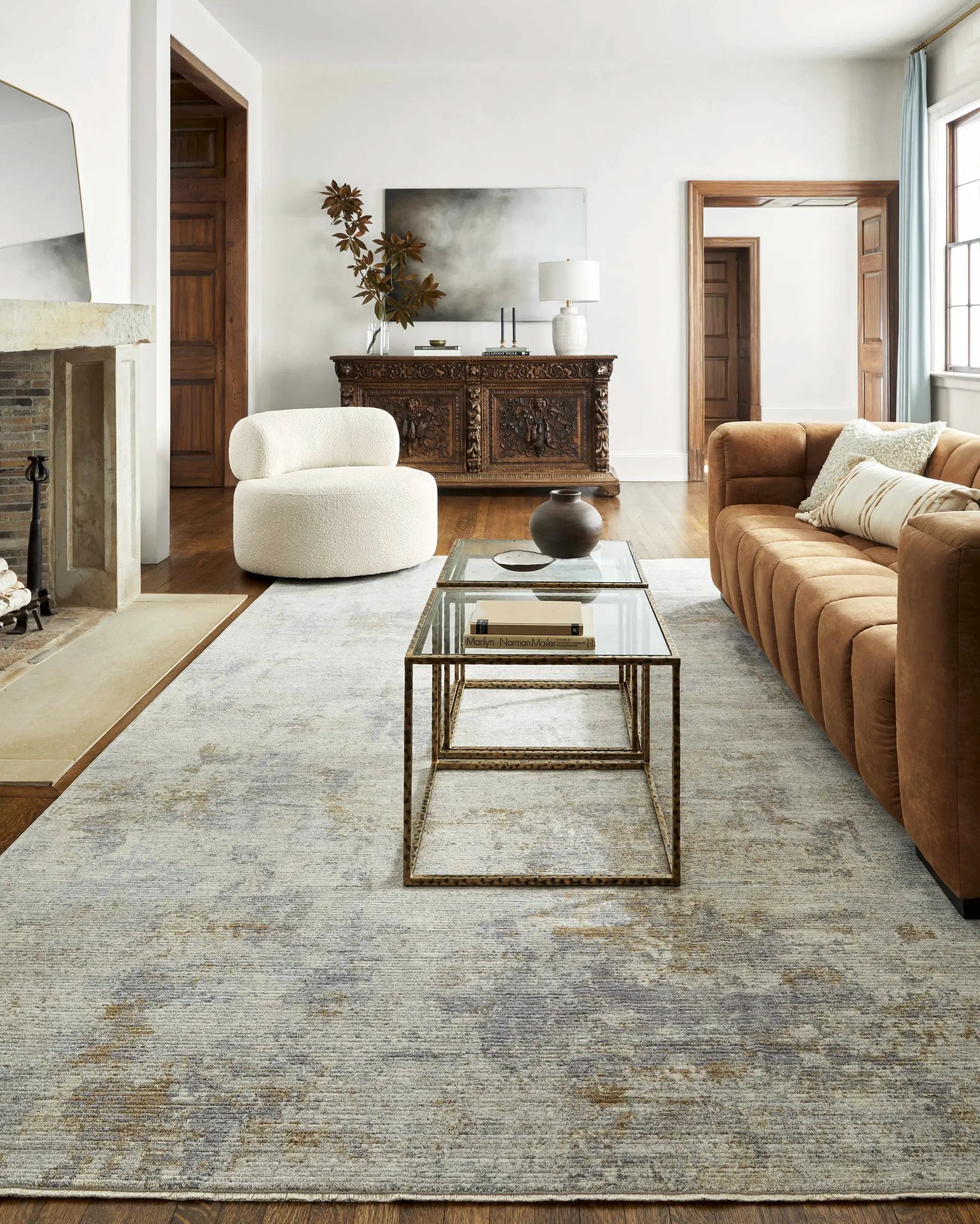 Deka Deep Teal Thick Luxe Rug by Boutique Rugs