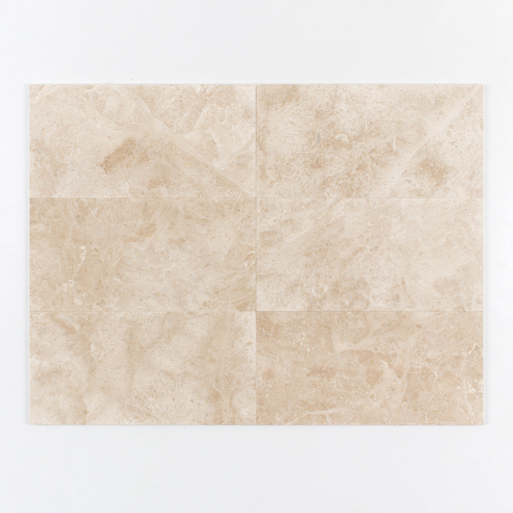 Delicate Beige Polished Marble Tiles 12x24 Marble Polished 12x24 Tiles — 1