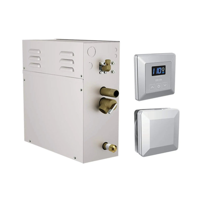 Delta SimpleSteam 4KW All-In-One Steam Shower Generator Kit [5P-EST04] (SAK37462) by SAKSBY WHOLESALE