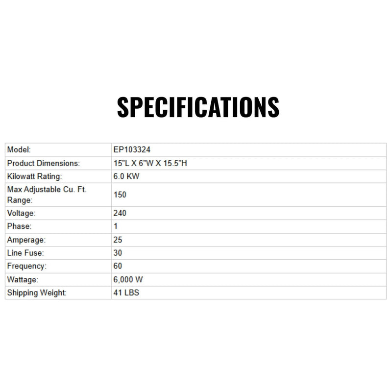 Delta SimpleSteam 10KW Steam Bath Generator [EP103326] (SAK45278) by SAKSBY WHOLESALE