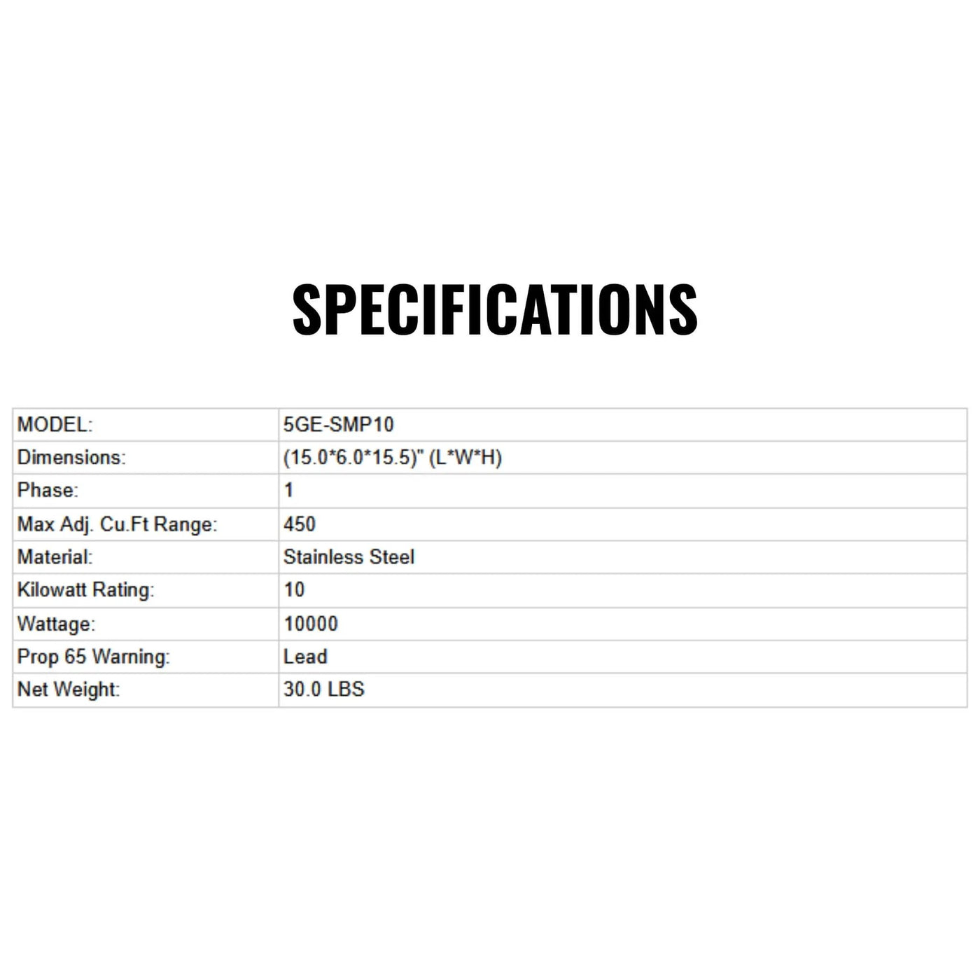 Delta SteamScape 10KW SMP10 Steam Generator [5GE-SMP10] (SAK20583) by SAKSBY WHOLESALE