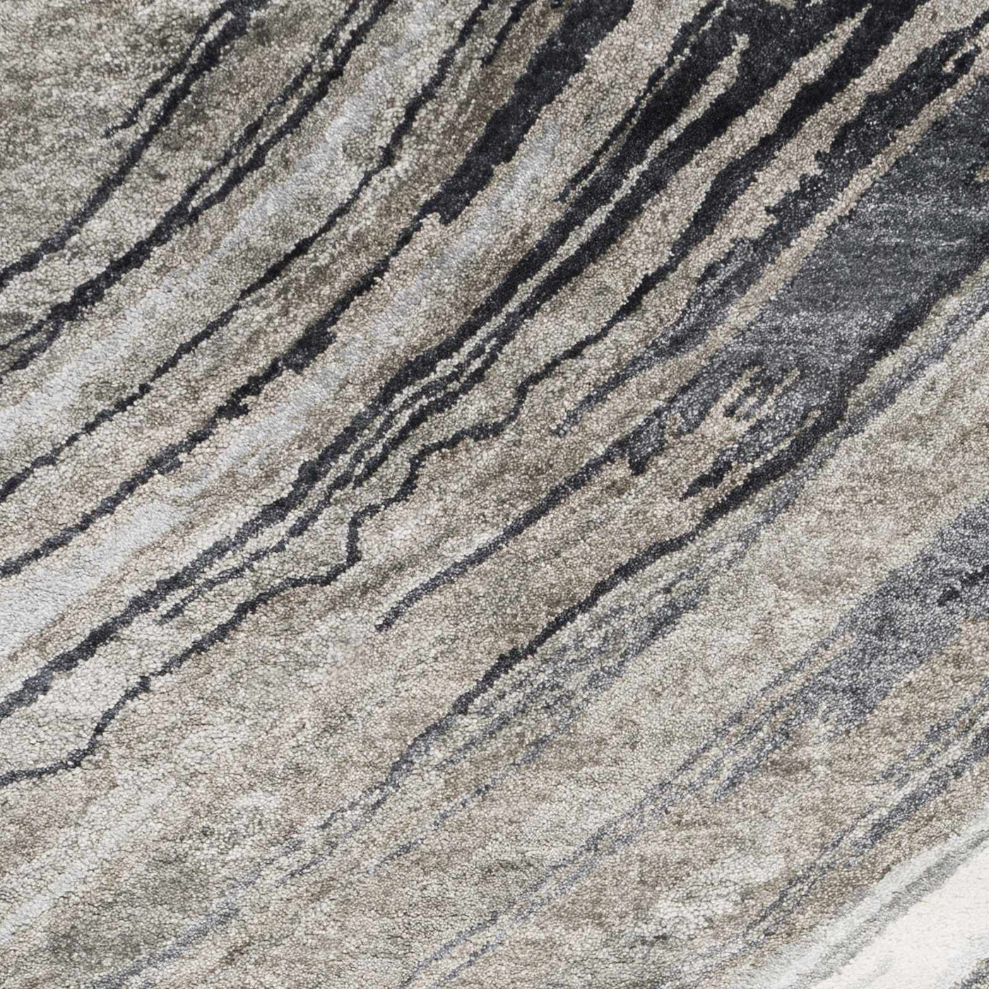 Dentsville Gray Marble Rug - Clearance by Boutique Rugs
