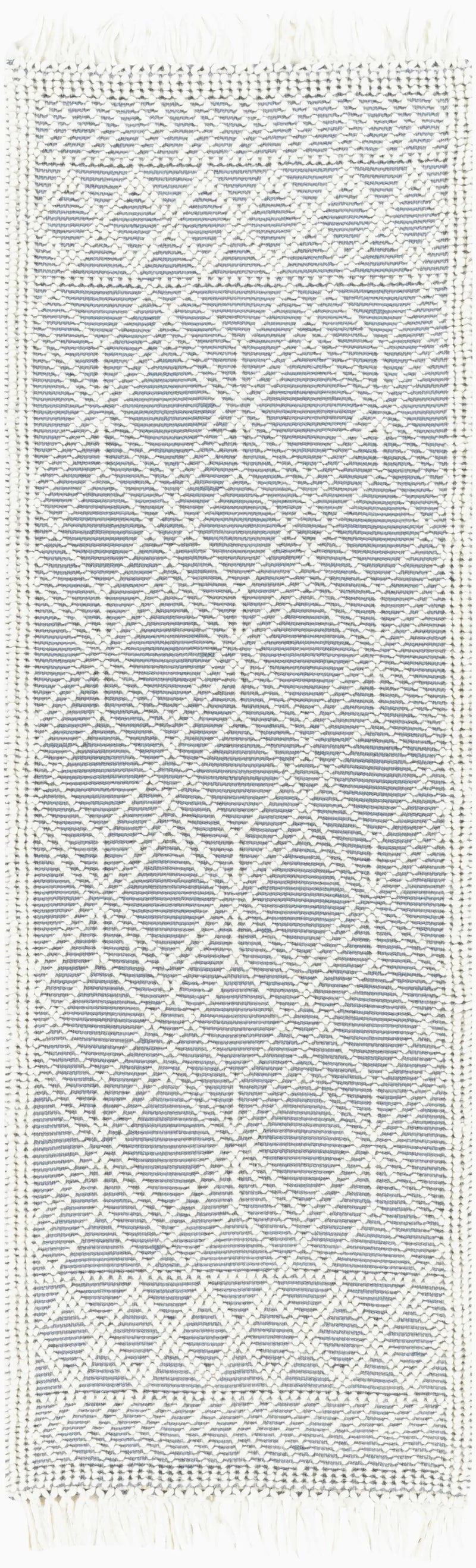 Ramsbury Denim Blue Wool Rug by Boutique Rugs
