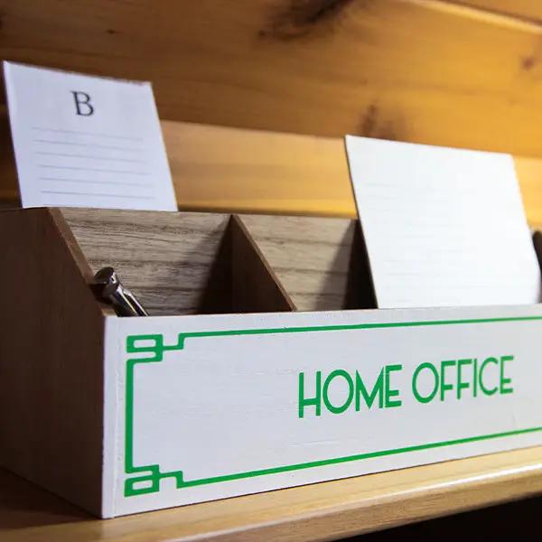 Green & White Desktop Organizer, Choose Your Style by Decor Steals
